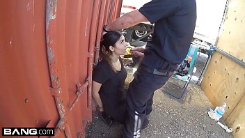 Screw The Cops - Latina Bad Girl Caught Sucking A Cops Dick