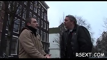 Lustful Doxy Gets Down On Knees And Sucks A Big Dick Wildly