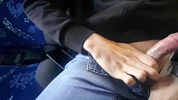 Novinho Punhetando Dentro Do Busão