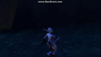 *futa* Night Elf Showing Off The _view_