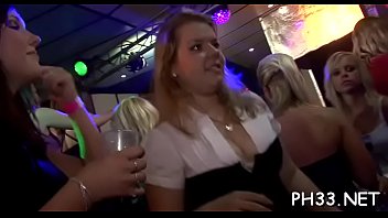 Lots Of Blonde Ladies Engulfing Dicks And Being Fingered At Group Sex