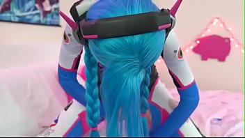 Blue Hair Cam Girl From Sextingbang.com