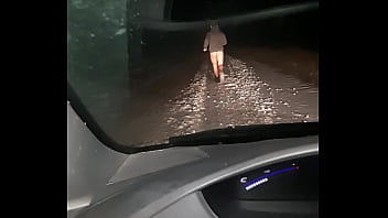 Horny Stud Streaking Naked And Making Snow Angel' In The Snow