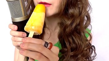 Kissing Eating Cream Julia Asmr