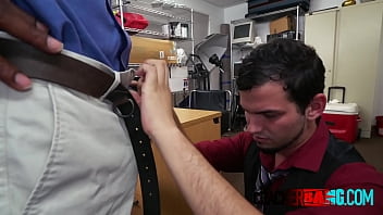 Latin Fairy Sucks On Directors Big Black Cock In Exchange For Job