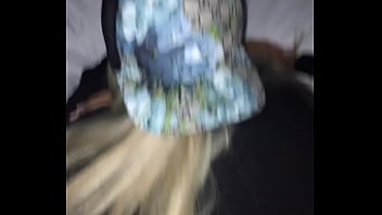 Quickie With Tanned Blond Milf With Bleached Asshole