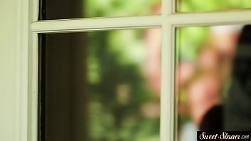 Cute Teen Fucked And Cum Covered By Stepbro