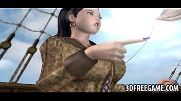 On The 3d Pirate Ship A Hot 3d Prisoner Ho Is Sucking Cock
