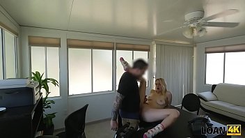 Loan4k. Chick Has Problems And Manager Gives Money For Fucking