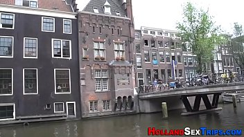 Dutch Whore Swallows Cum