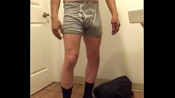 Billy Jerking At Work