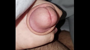 Jerking And Precum, Not Even Fully Hard.
