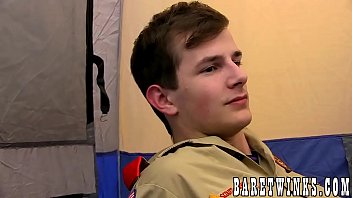 Twink Scouts Bare Fucking In Their Little Love Tent