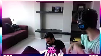 Two Guys Playing Fortnite In Madrid