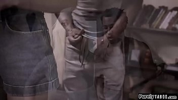 Black Creeper Takes Advantage Of A Blind Teen And Fucks Her