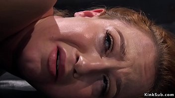 Hogtied Babe Pussy Fucked With Dildo