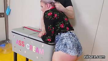 Feisty Cutie Was Taken In Asshole Assylum For Painful Therapy