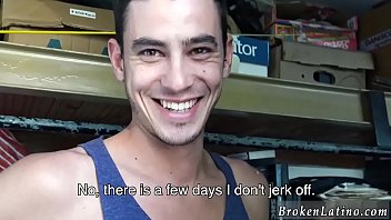 Banana Guide Latino And Long Haired Male Gay Porn Star With That Off,