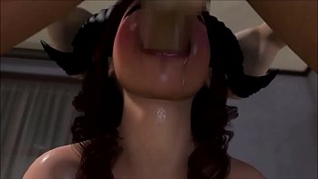 Succubus Deepthroats Huge Cock