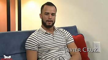 Javier Pulls Out His Uncut Cock, Lubes It Up _ Starts Jacking