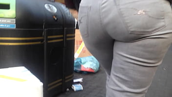 Candid - Latina Bigbutt In Jeans No:3
