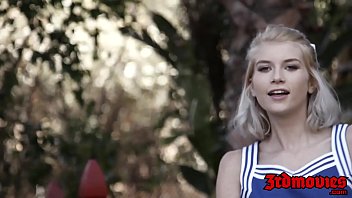 Petite Vixen Arya Fae Eats Jizz After Interracial Hammering