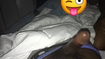 My Girlfriend Giving Me Head While She' A. In The Next Room