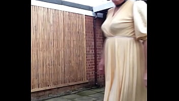 Johanna Clayton, December Outdoors In Yellow Dress