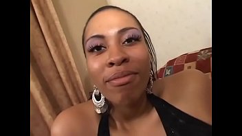 Horny Stud Bangs Sexy Ass Black Babe Evonnah Then Lets Her Taste Cum