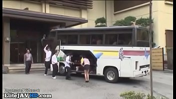 Japanese Teacher Wants Fuck On The College Bus