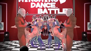 Append' Mikus in MMD Battle (With SEX) LAMB by [バッチモ]