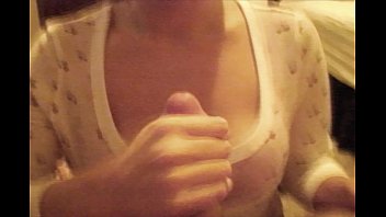 Cute Brunette Sucks Aggressively And Gets A Load In Her Mouth