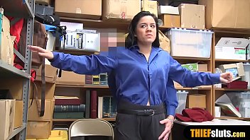 Cute Latina Shoplifter Gets Fucked By A Nasty Mall Cop