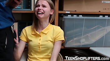 Teen Crook Got Her Snatch Destroyed By A Deviant Policeman