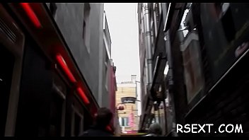 Horny Old Guy Takes A Trip In Amsterdam' Redlight District
