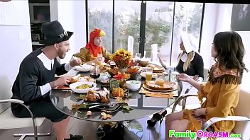 Familyorgasm - Medieval Stepfamily Stroking Orgy Thanksgiving