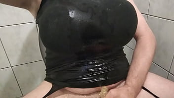 Pissing In Bathroom M. In Law