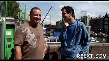 Hot Sexy Amsterdam Hooker Gets Her Shaved Cum-hole Pounded Hard