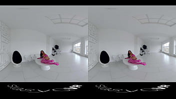 Stasyqvr - 180 Vr Porn Video - Frisky Fishnets With Silyq