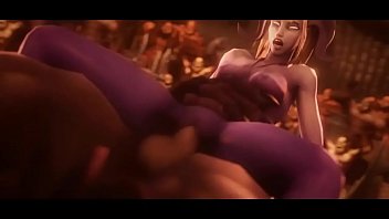 3d Hentai - Dark Elf Gangbanged With Big Dicks And Recieves Creampie And Facial - - Uncensored 3d Hentai