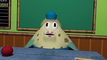 Trío Entre Patricio Estrella, Bob Esponja Y Señora Puff, Sexo En La Autoescuela