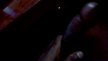 Playing With My Dic At Work