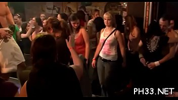 Tons Of Oral From Blondes And Massing Group Sex At Night Club
