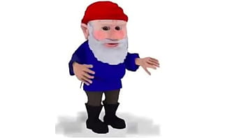 Gnome Saying Woo