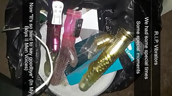 R.i.p. To A Few Toys. Still Have Over Ten Vibrators