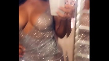 Slut Wearing See Thru Dress