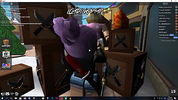 Big Bulky Guy Get Head From Purple Haired Chick