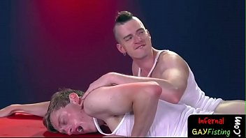 Gay Bear Preps Bdsm Twinks For Fisting