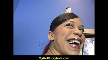 Hot Girl Sucking Big White Cock Through A Gloryhole 10