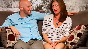 Horny Couple Gets Together With Blonde Friend For A Hot Threesome